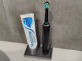 Oral-B toothbrush and toothpaste holder