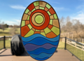 Stained Glass Sun