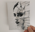 Woman in the wall