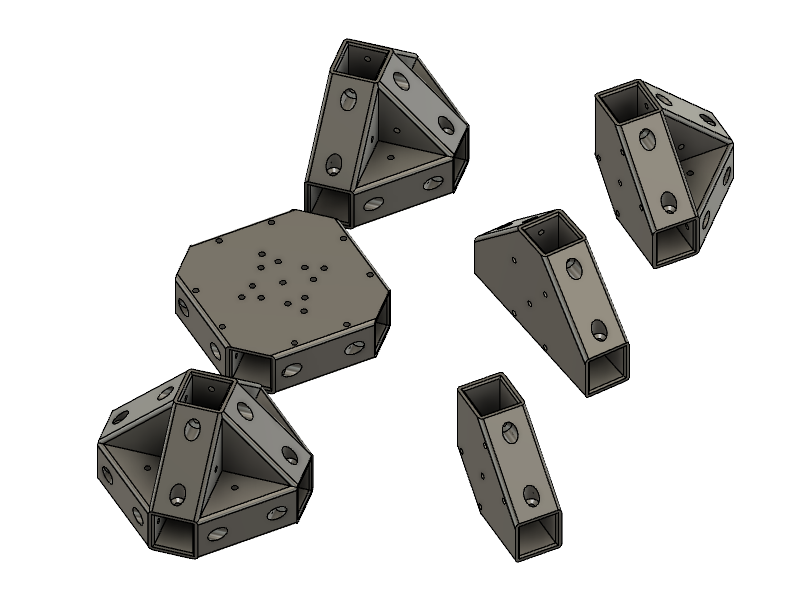 Joint Bracket - Square Tube ( 19mm x 19mm )