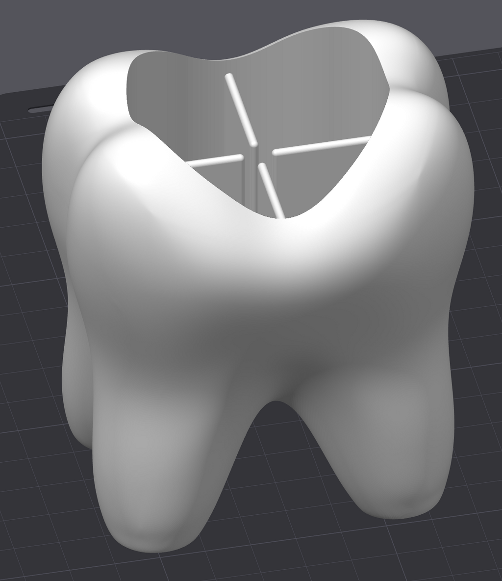 Toothbrush Tooth holder