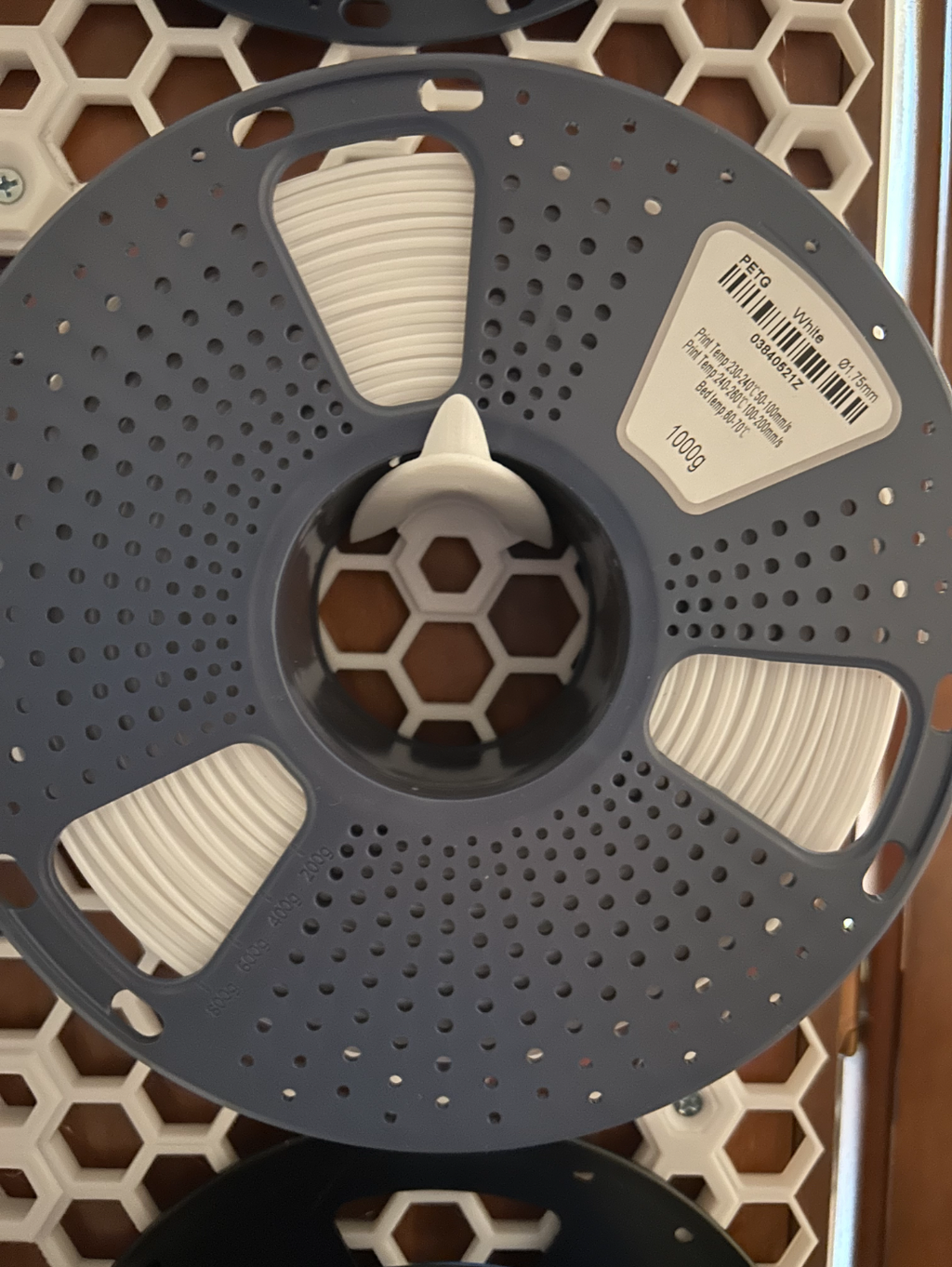 Honeycomb Storage Wall/HSW Spool holder