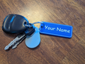 Personalized Name Key Chain: Flush Surface