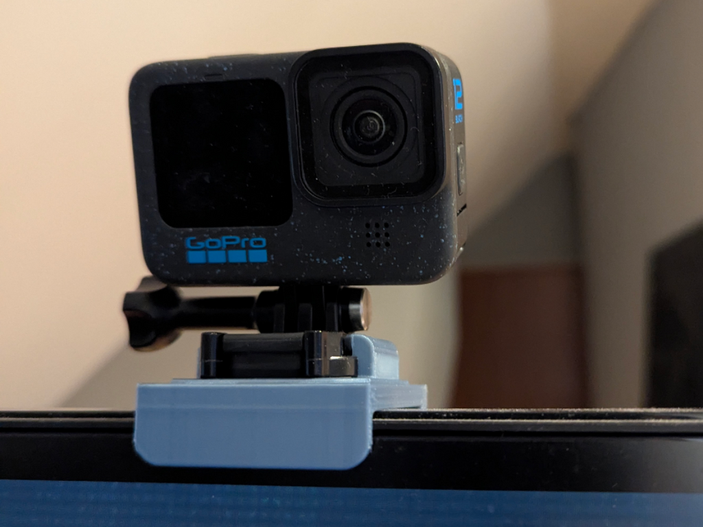 GoPro Halterung für Monitor