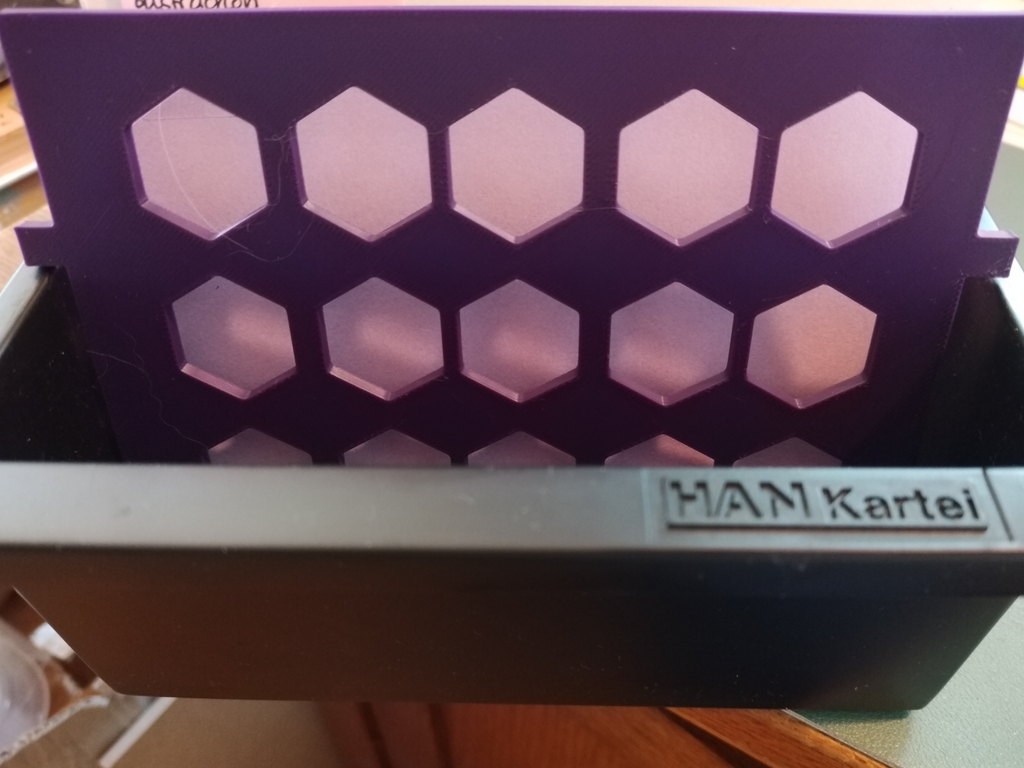 HAN DIN a6 index card box divider