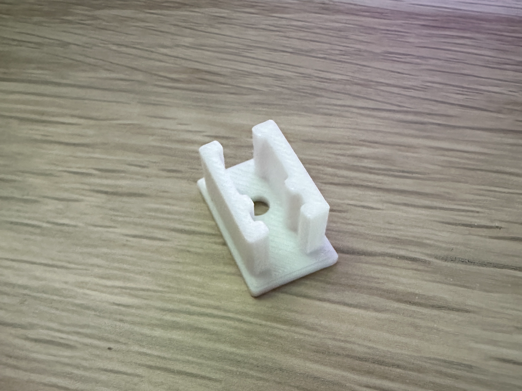 led strip holder clip - Adhesive/screw mount