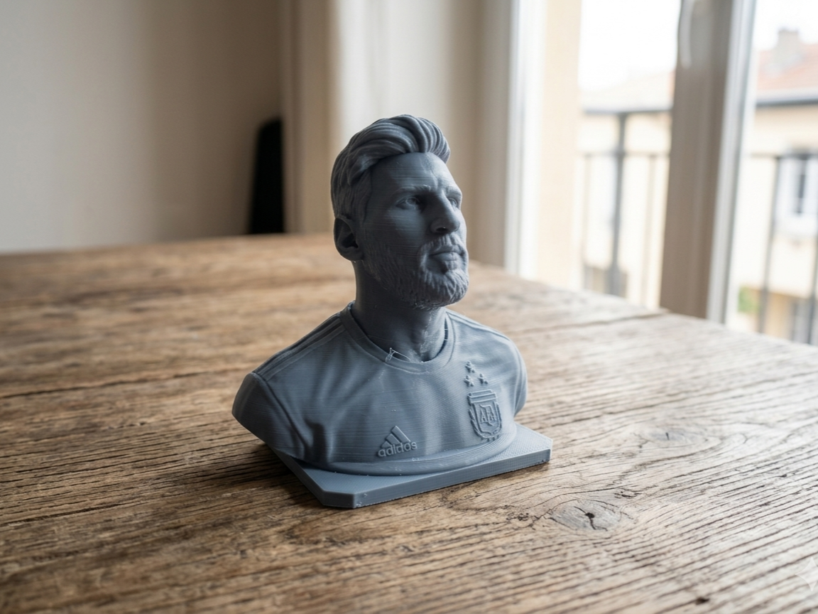 Estatua de Messi