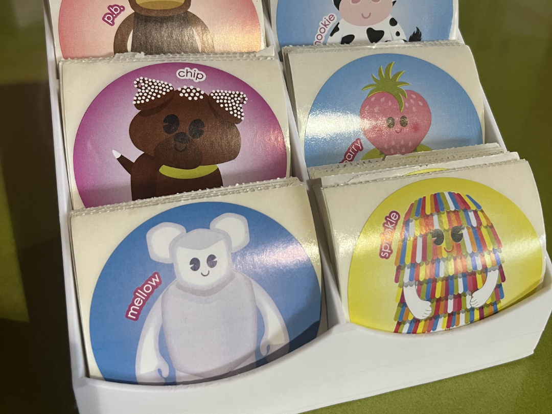 3" Sticker Display Holder Organizer for Sales