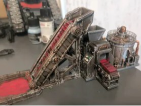 Corpse Meal Plant Necromunda terrain