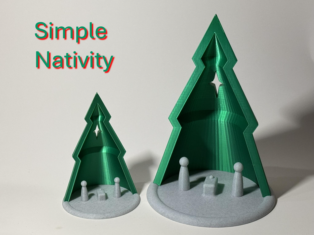 Christmas Tree Nativity