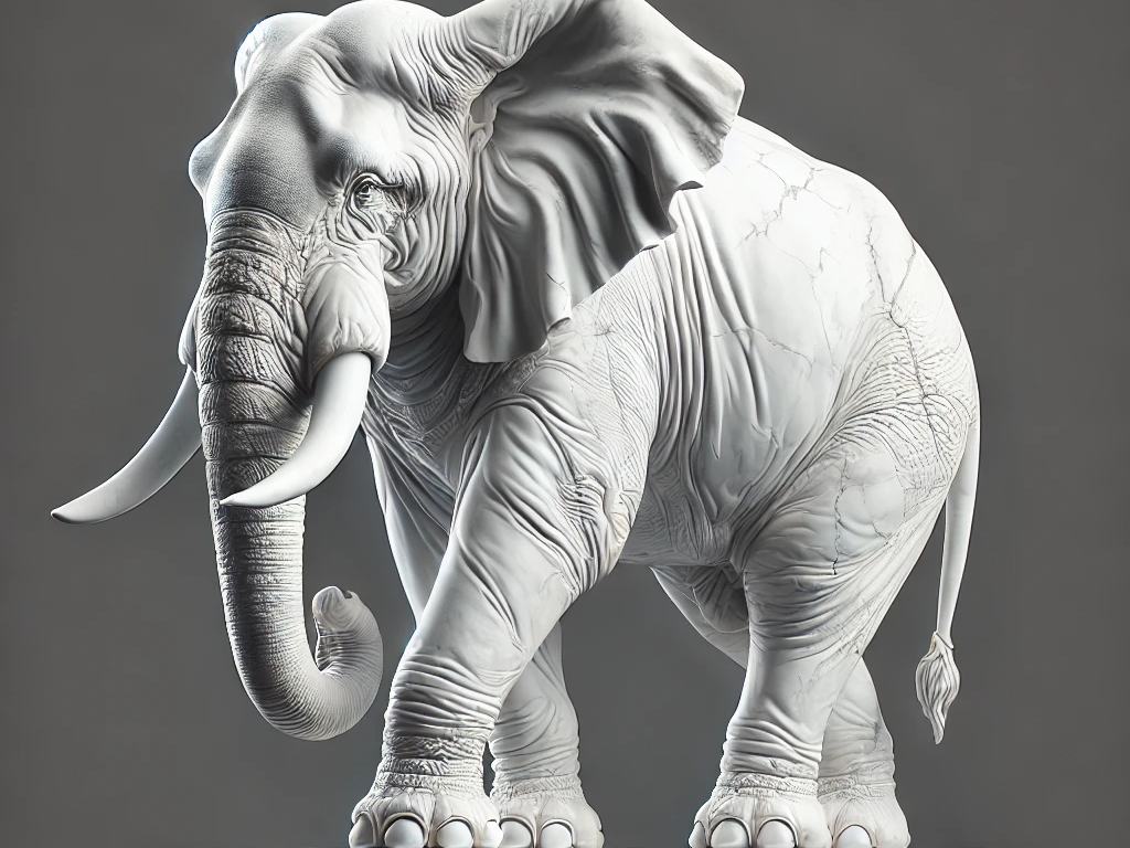 Elephant statue