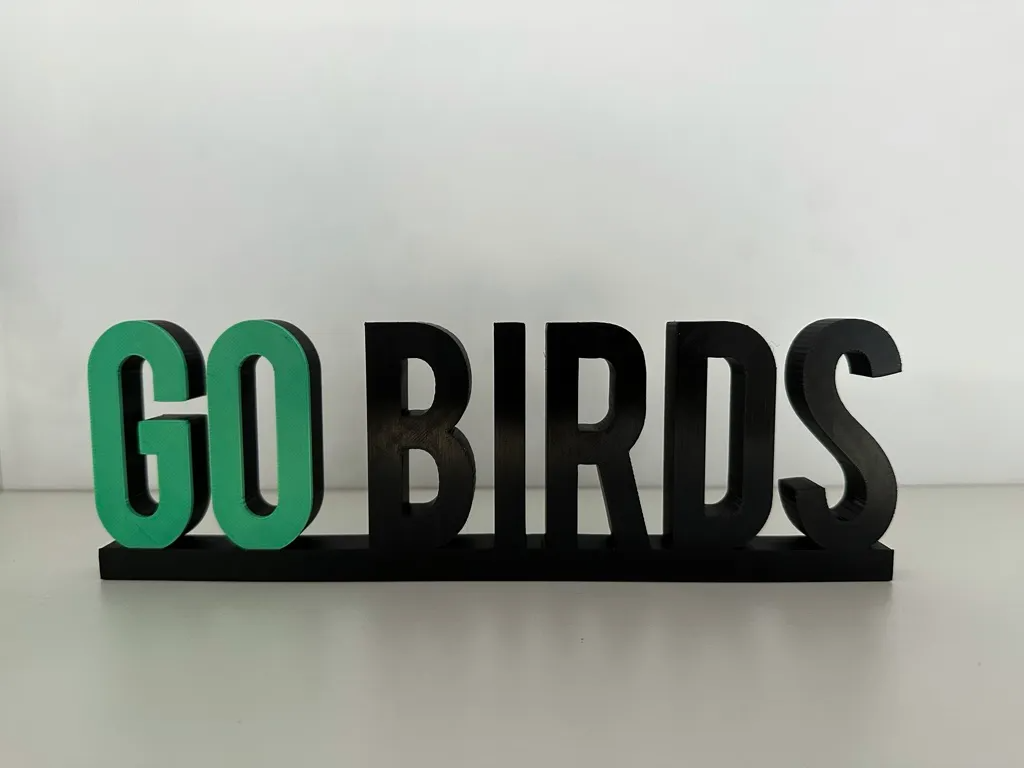 Go Birds Sign