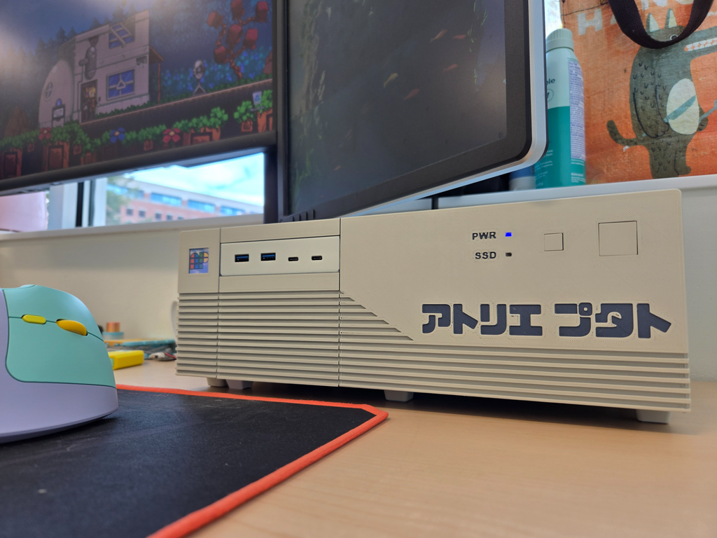 Retro Style Mini-ITX PC Case