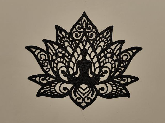 Lotus flower yoga
