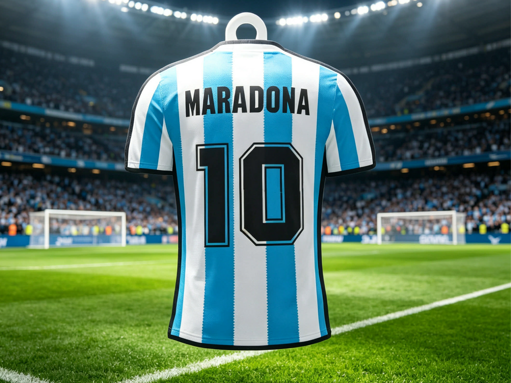 Llavero Camiseta Argentina Nº10 Retro