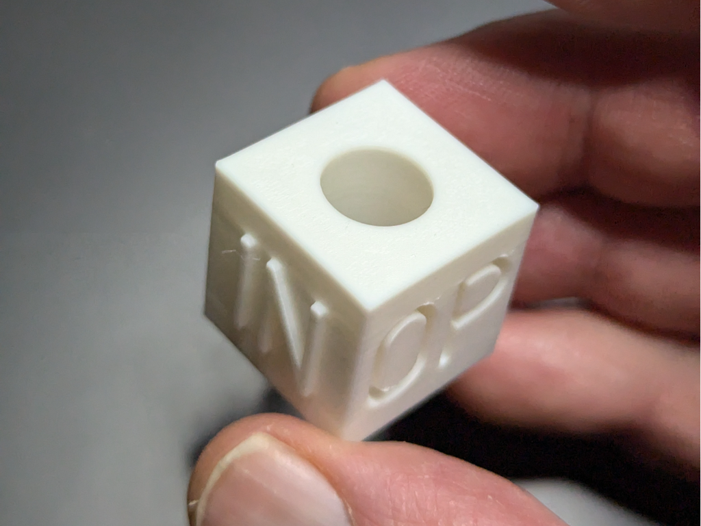 20mm Test Cube