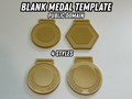 Blank Medal Template
