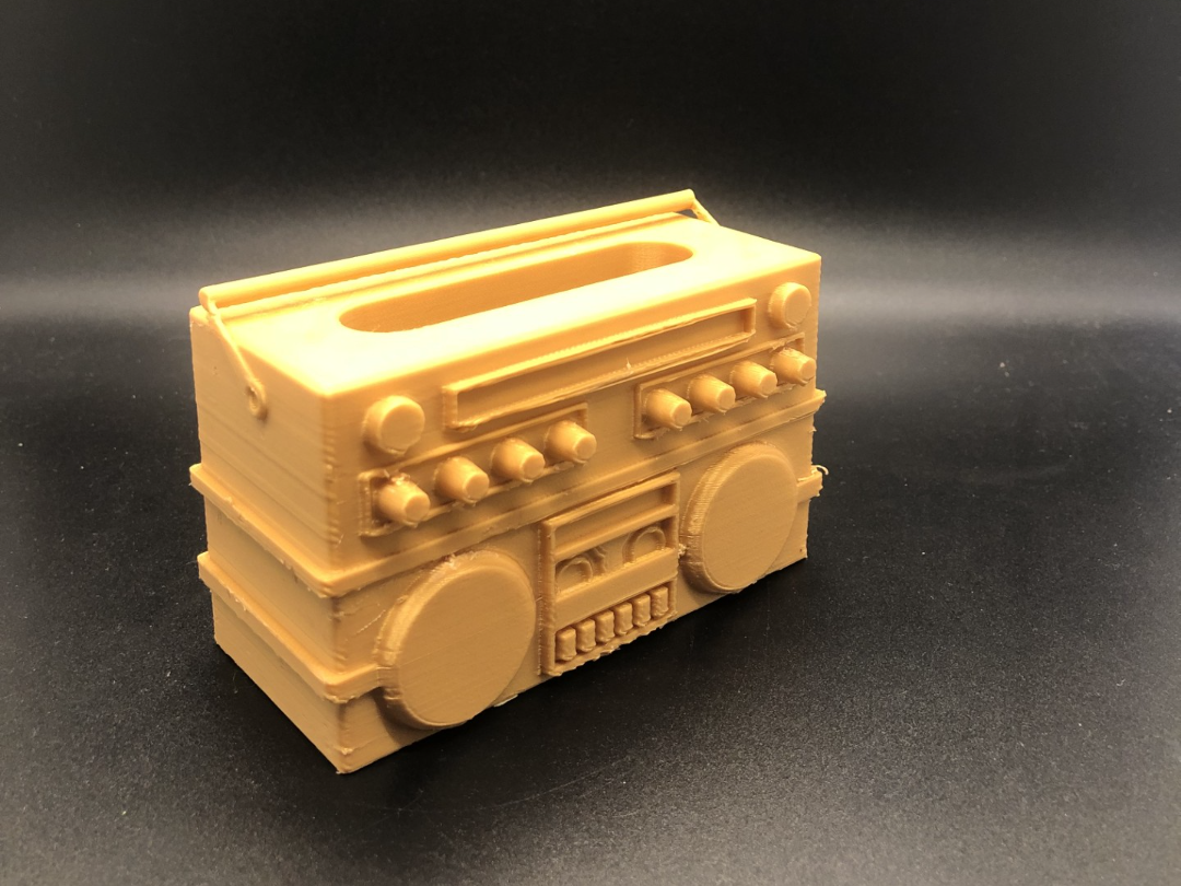 Boombox Form Business Card Holder