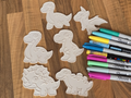 Dinosaur Buddies Coloring Craft Set 1