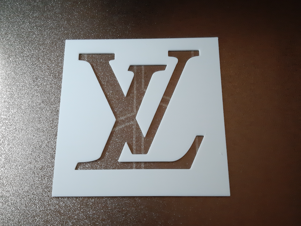 Louis Vuitton stencil