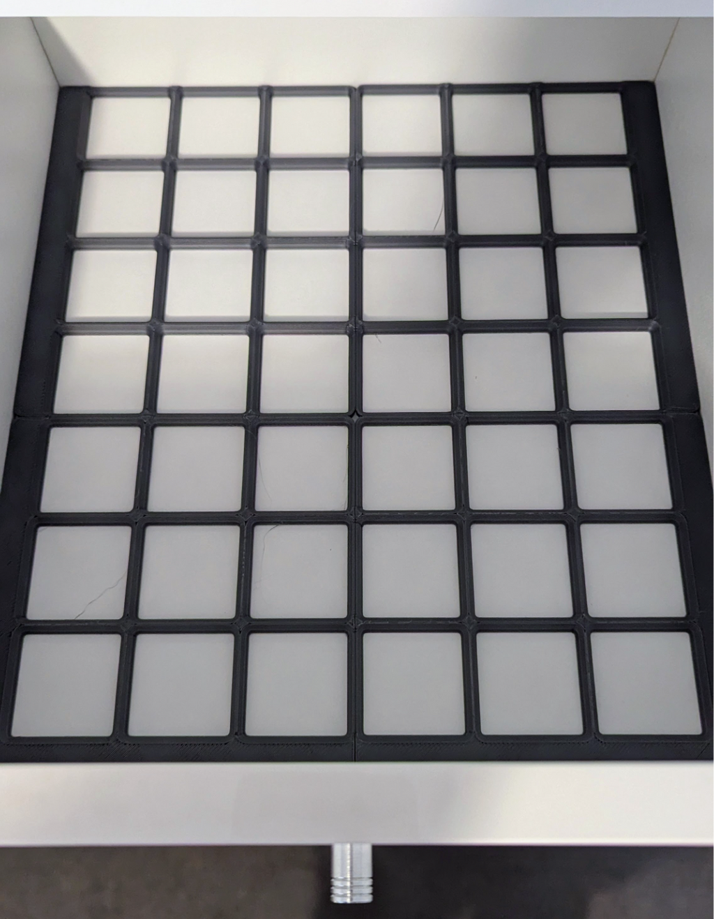 Gridfinity Base Kallax Drawer secure and snug fit