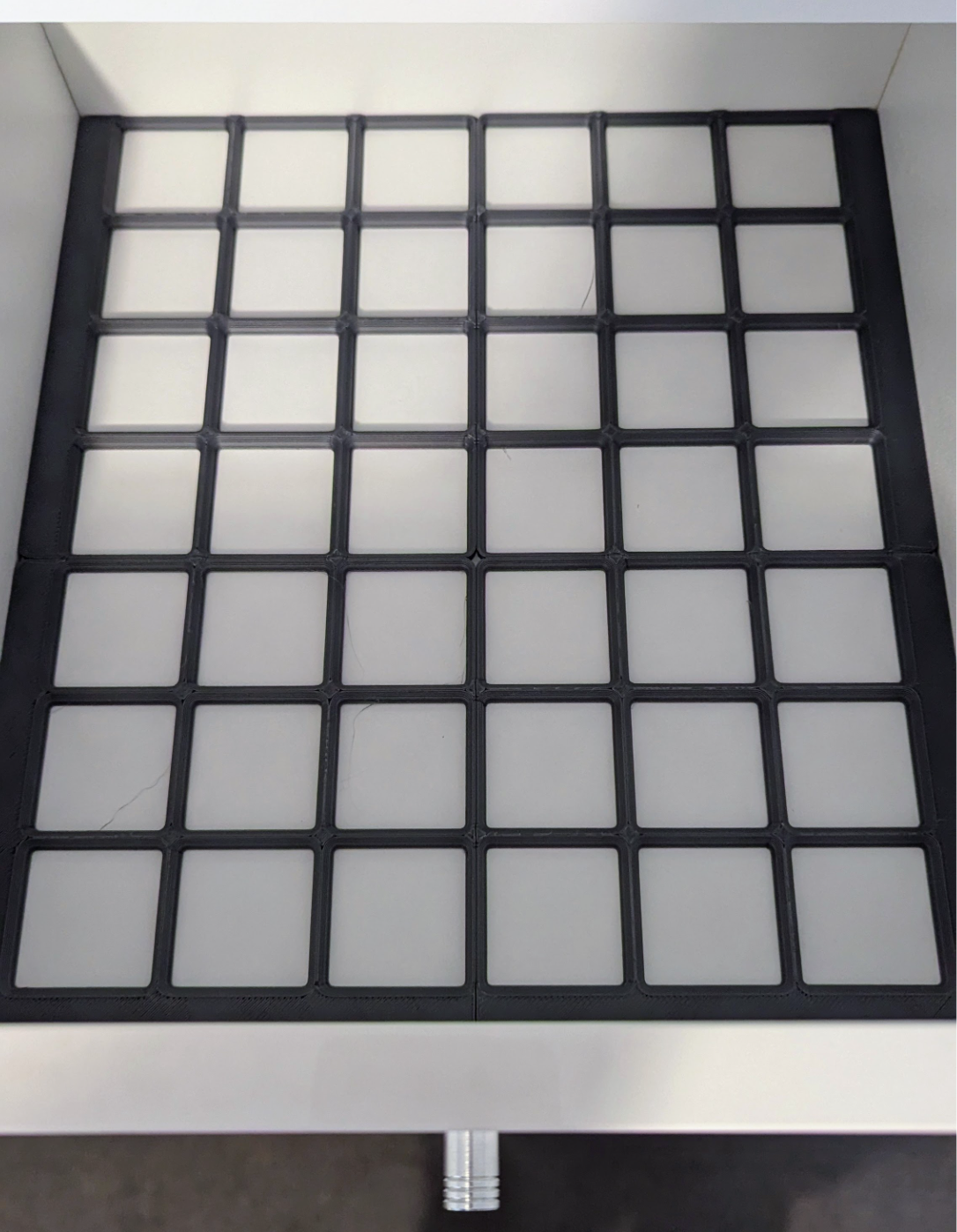 Gridfinity Base Kallax Drawer secure and snug fit