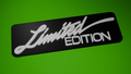 Limited Edition name tag