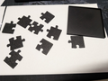 Jigsaw puzzle 3x3 100mmx100mm with little box
