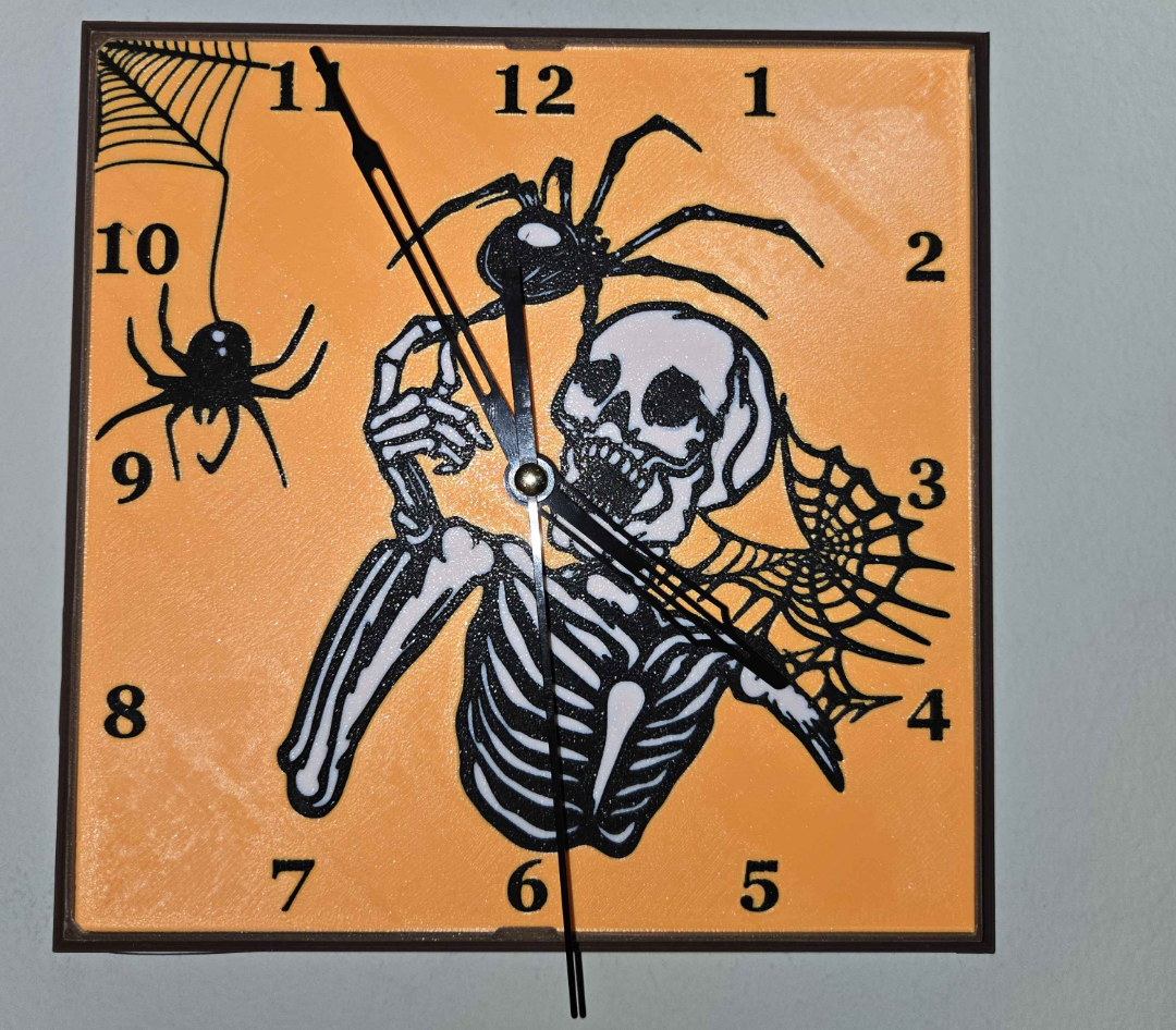 Halloween Clock Face