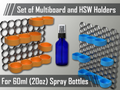 HSW and Multiboard Holders for 60ml Spray Bottles
