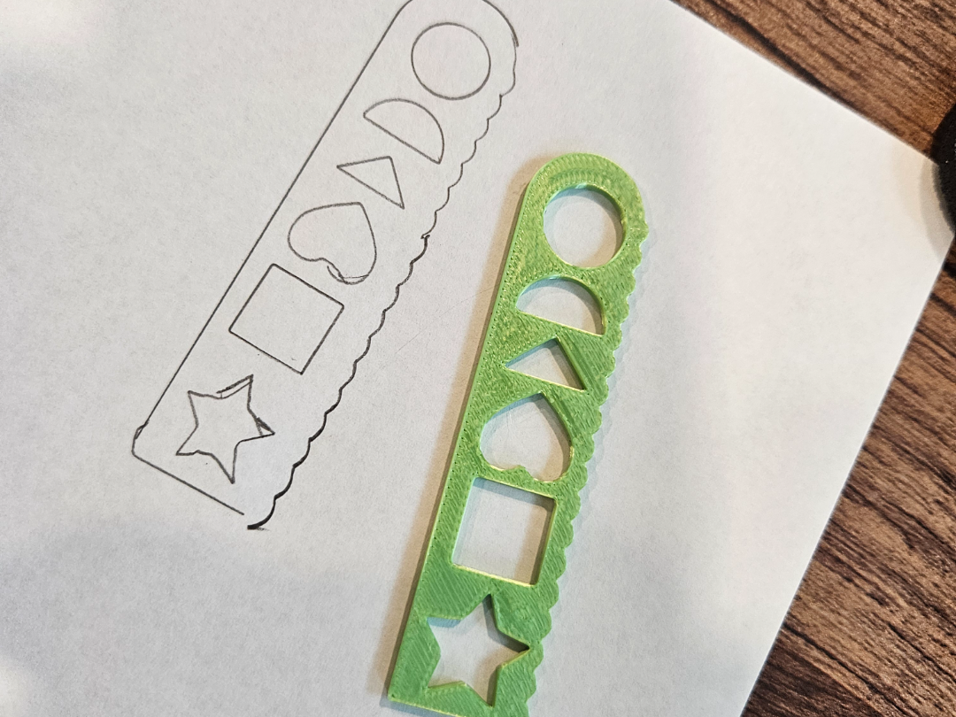 Drawing Stencil With Shapes
