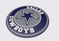 Dallas Cowboys wall plaque logo