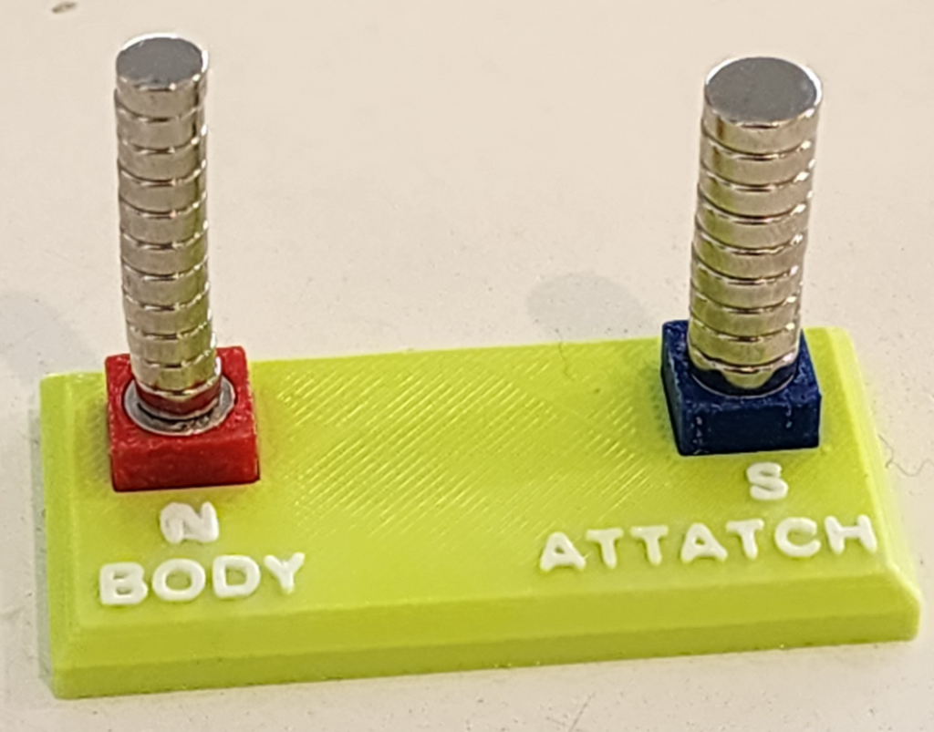Magnet polarity Board, North - South. CUSTOM SIZE