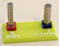 Magnet polarity Board, North - South. CUSTOM SIZE
