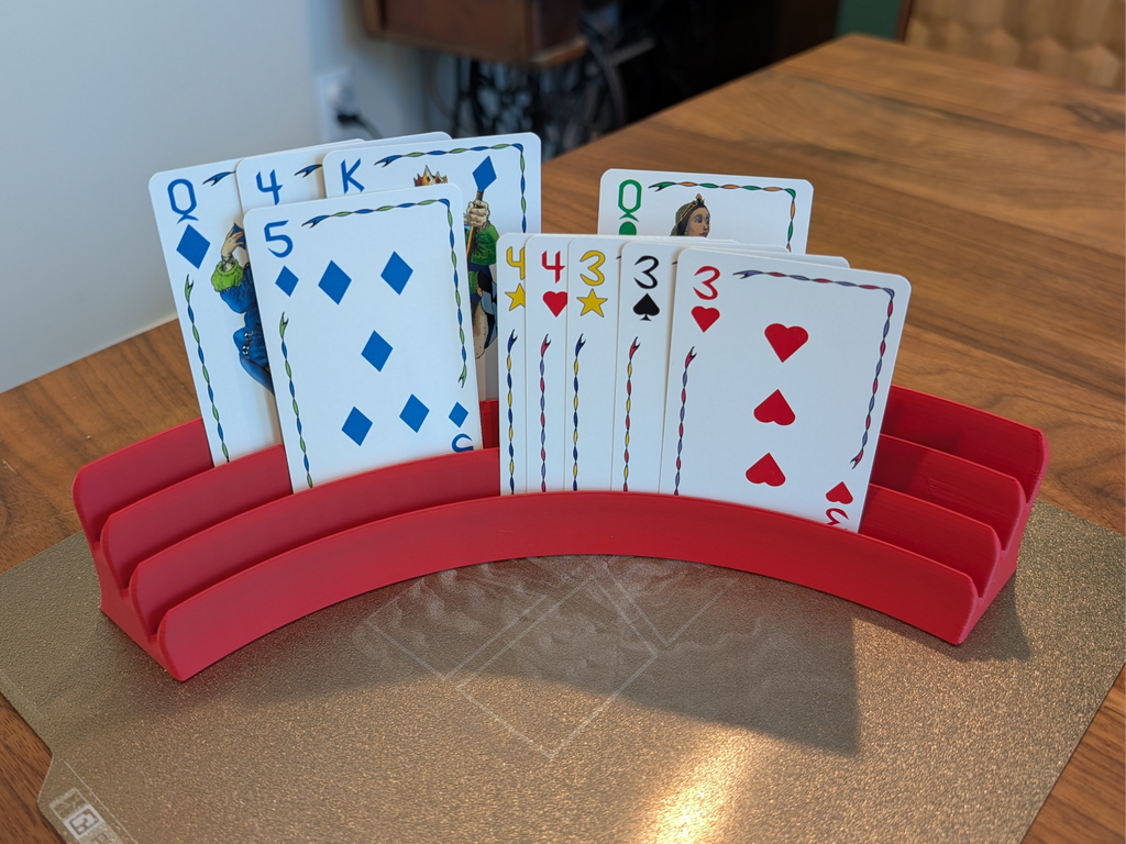 Three-Tier Card Holder