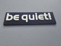 Be Quiet 3D Logo