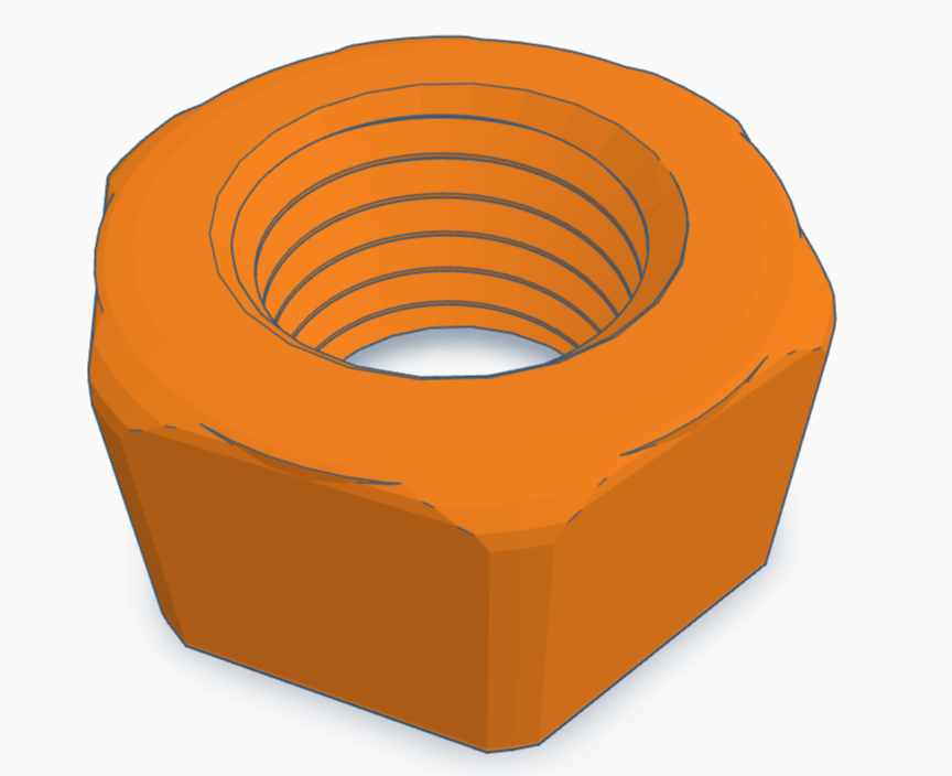 Hex Nut M16 x 2.0