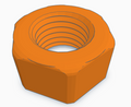 Hex Nut M16 x 2.0