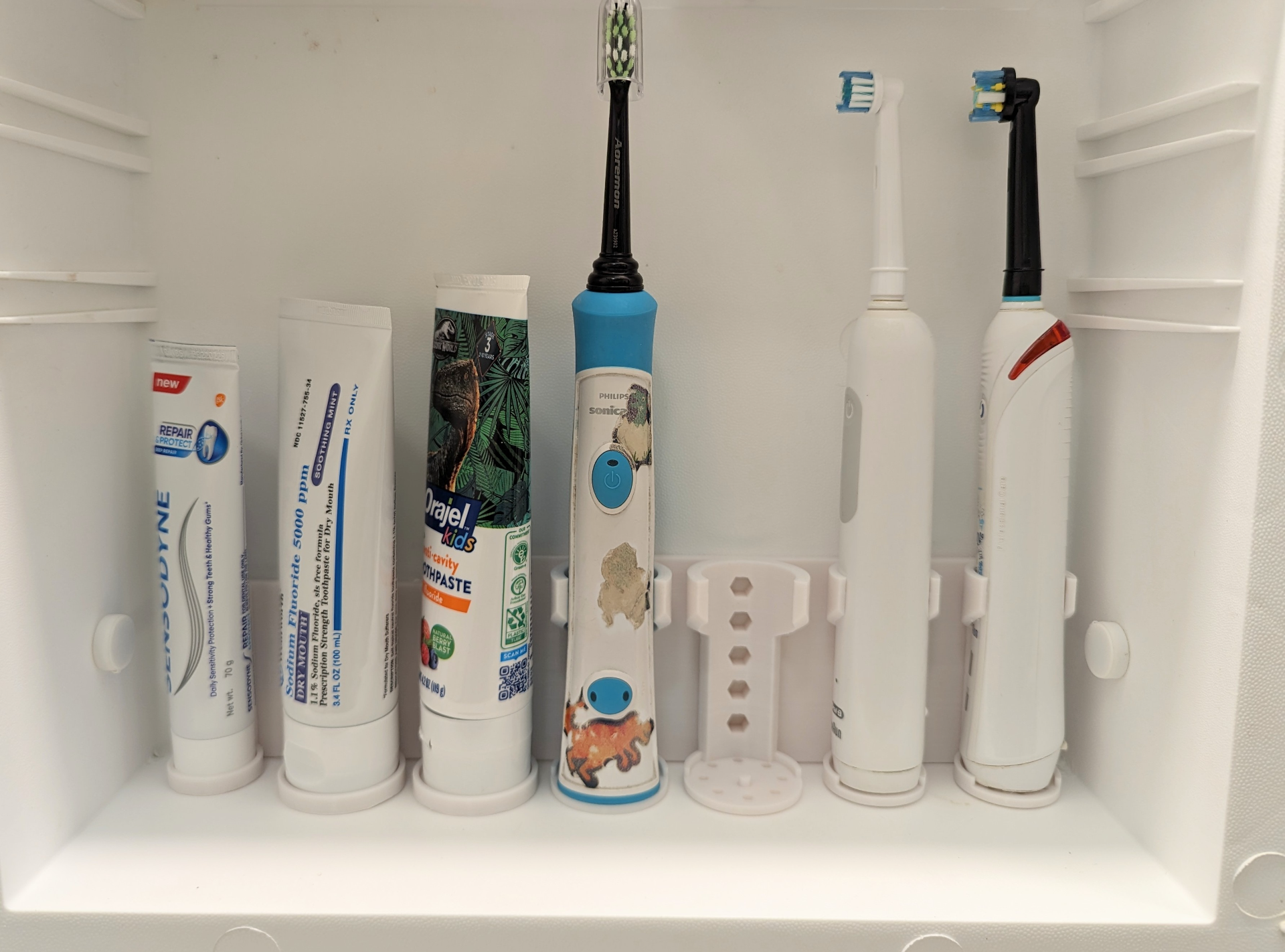 Ultimate Customizable Toothbrush/Toothpaste Holder