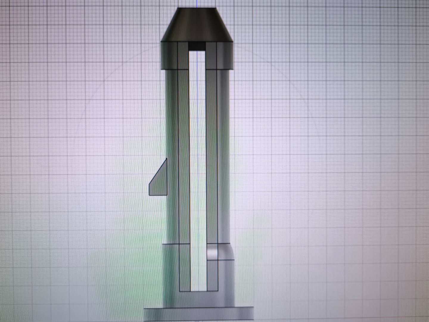 Trash Container 240L hinge pin