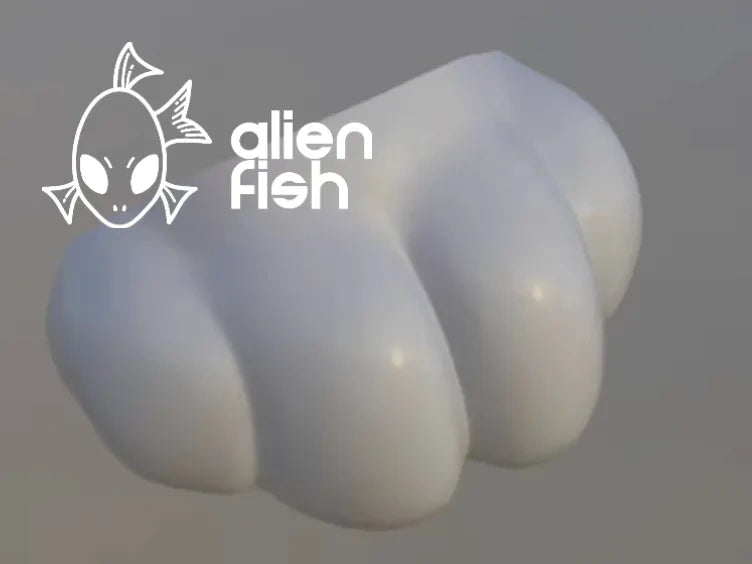 外星鱼-兽装开源脚壳paw shells for fursuits