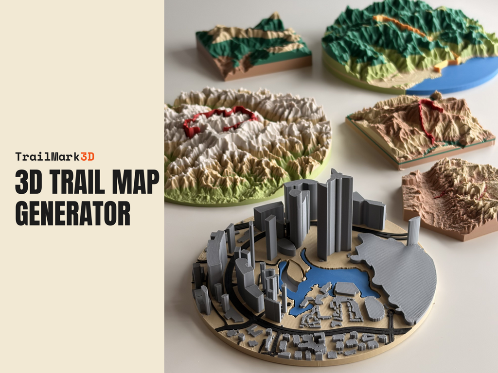 3D Map Generator | TrailMark3D