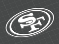 San Francisco 49ers NFL Football Logo