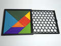 Tangram Puzzle Tiles (With Honeycomb Cover)