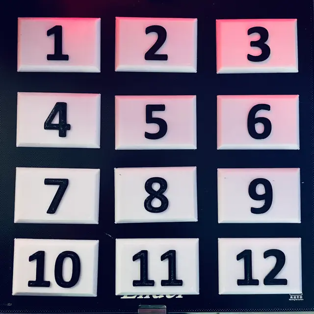 Room Numbers Door Signs
