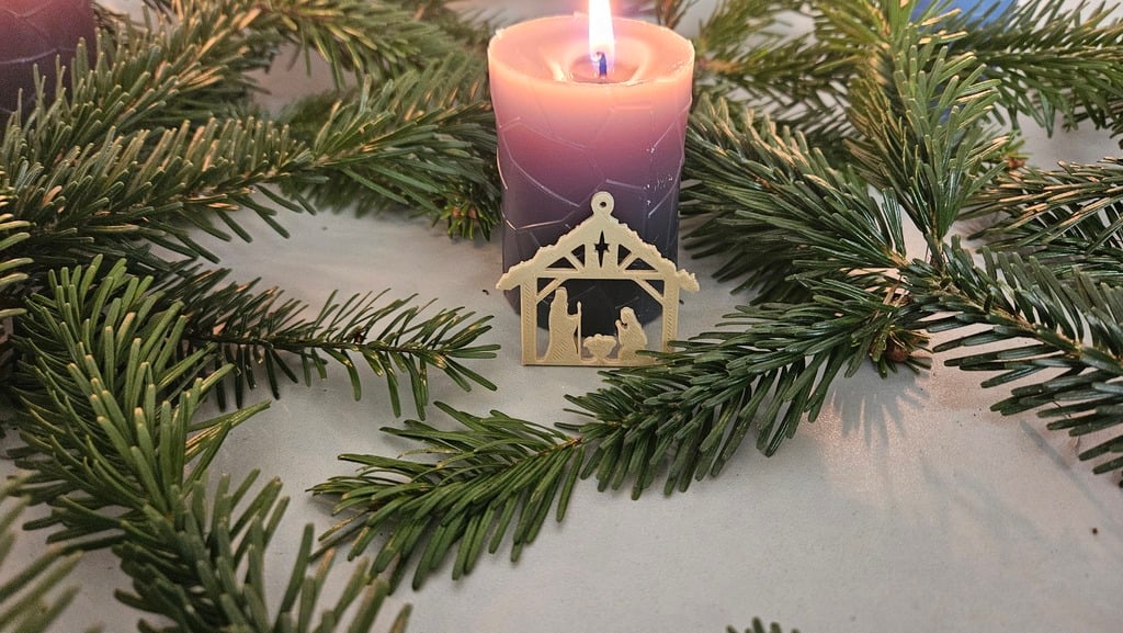 small nativity scene