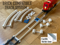 Brick compatible track system