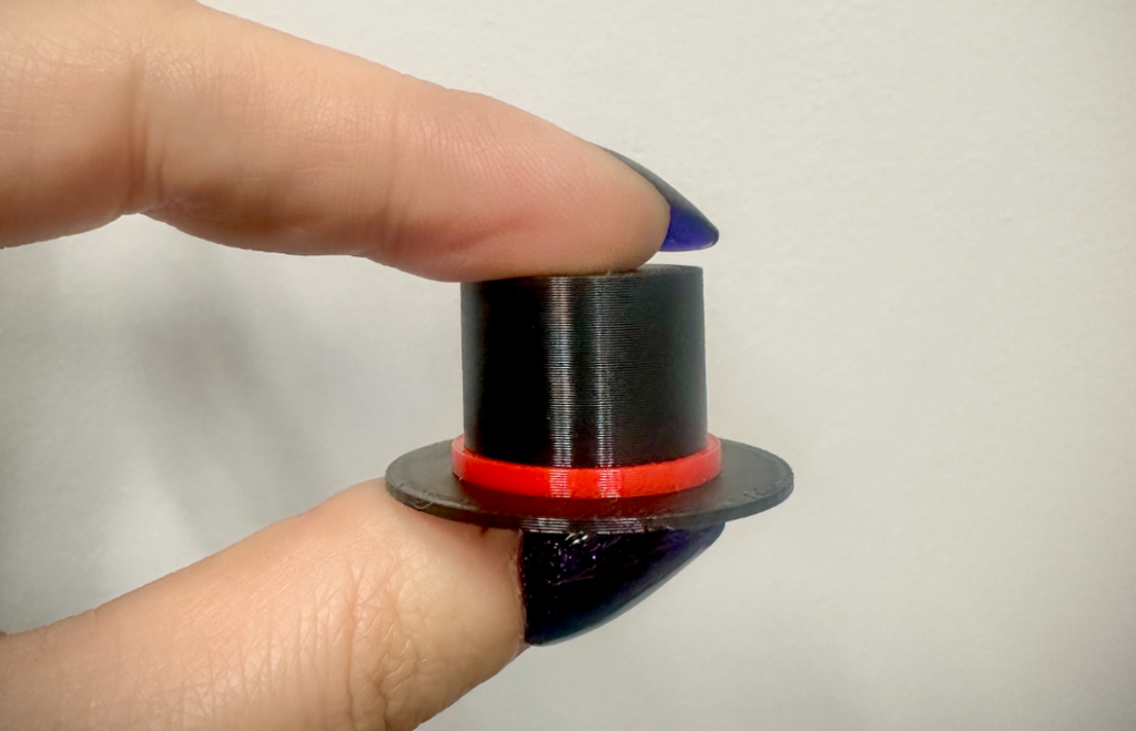 Tiny Top Hat for Broken Prints