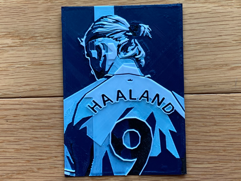 Erling Haaland 2D Art