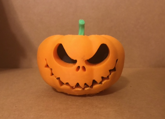 3 color Halloween pumpkin 0.25mm (pla)